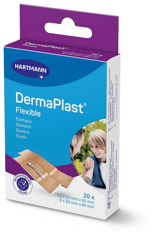 DERMAPLAST FLEXIBLE CEROTTO 2 FORMATI 20 PEZZI