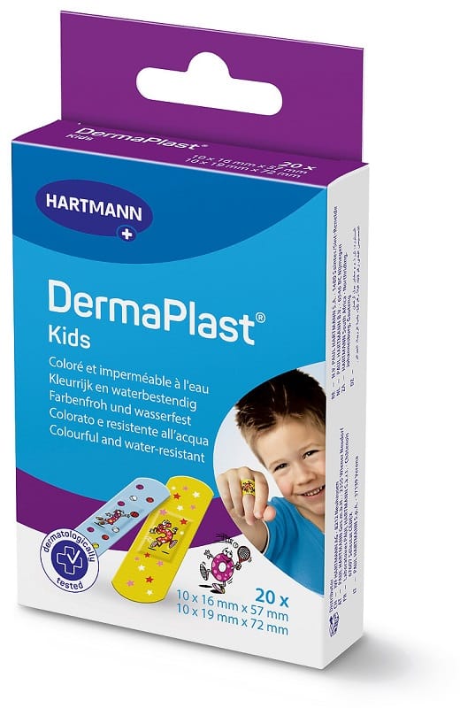 Dermaplast Kids Cerotto 2 Formati 20 Pezzi