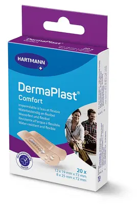 DERMAPLAST COMFORT CEROTTO 2 FORMATI 20 PEZZI DERMAPLAST COMFORT CEROTTO 2 FORMATI 20 PEZZI