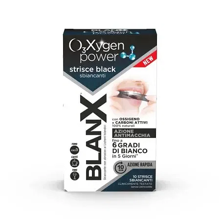 Blanx O3 X Strisce Black 5 Pezzi