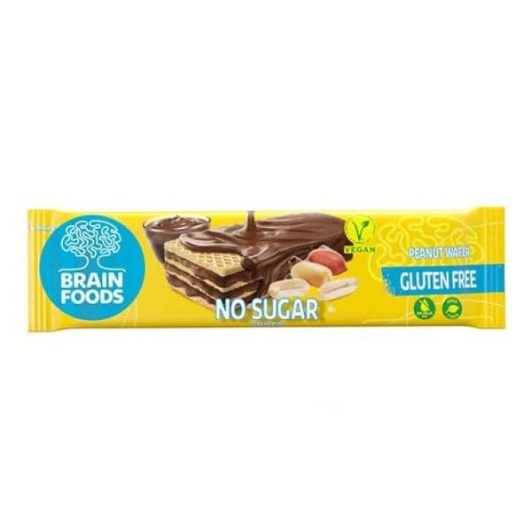 Brain Foods Wafer Nocciola Senza Glutine 40 G