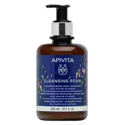 APIVITA FACE&EYE FOAM CLEANSING 300 ML CHRISTMAS 2023