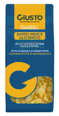 GIUSTO DIABEL BASSO INDICE GLICEMICO PASTA CONCHIGLIETTE 400 G