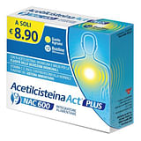 ACETILCISTEINA ACT PLUS NAC 600 12 BUSTINE EFFERVESCENTI AGRUMI