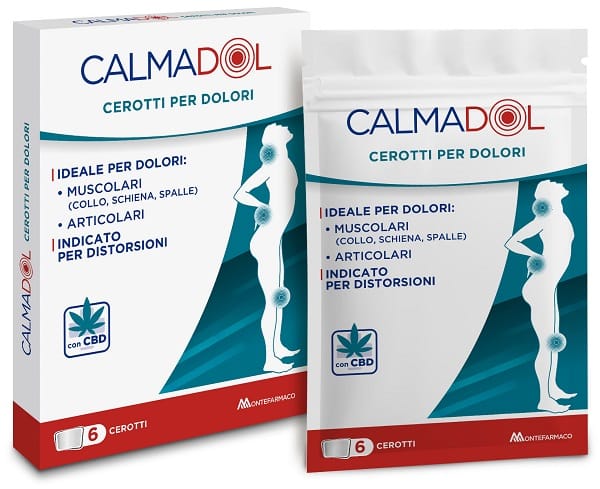CALMADOL CEROTTO PER DOLORI 6 PEZZI