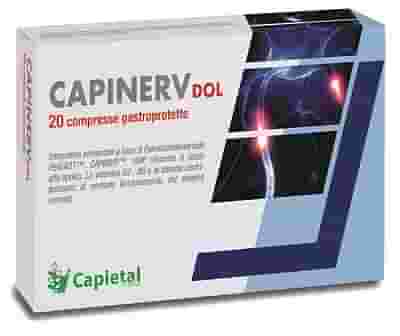 CAPINERV DOL 20 COMPRESSE GASTROPROTETTE