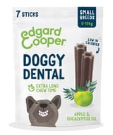 EDGARD&COOPER DOG DENTAL APPLE EUCALYPTUS SMALL