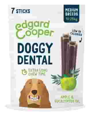 EDGARD&COOPER DOG DENTAL APPLE EUCALYPTUS MEDIUM