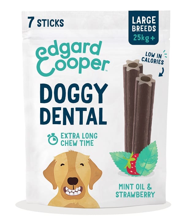 Edgard&Cooper Dog Dental Strawberry Mint Large