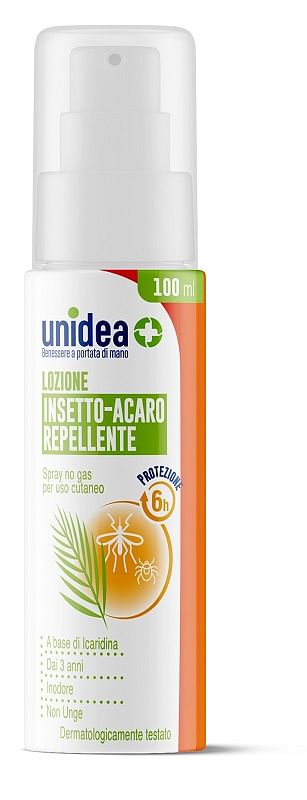 Unidea Lozione Insetto Acaro Repellente 100 Ml