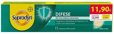 Supradyn Difese Adulto 15 Compresse Promo