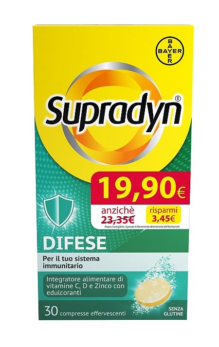 Supradyn Difese Adulto 30 Compresse Promo