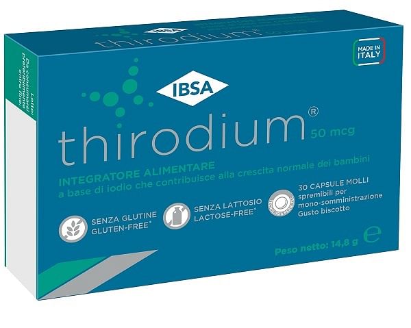 Thirodium 50 Mcg 30 Capsule Molli Nuova Formulazione