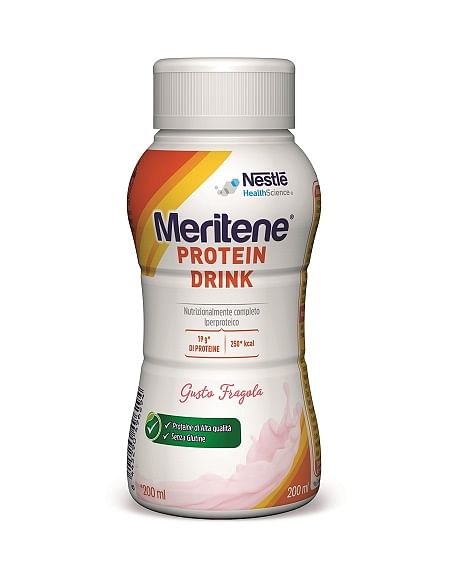 Meritene Protein Drink Fragola 200 Ml