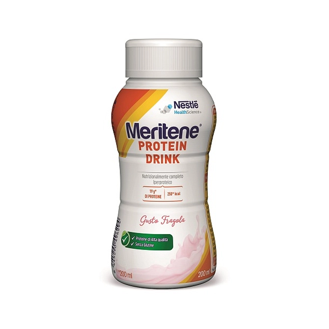 Meritene Protein Drink Fragola 200 Ml