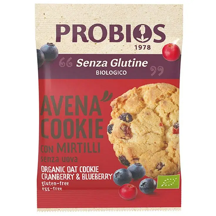 Probios Avena Cookie Ai Mirtilli 40 G