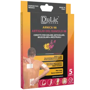 CEROTTO GENERICO DULAC ARNICA 98 5 PEZZI CEROTTO GENERICO DULAC ARNICA 98 5 PEZZI