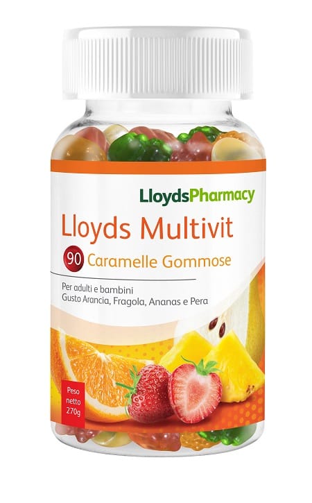 LLOYDS MULTIVIT 90 CARAMELLE GOMMOSE