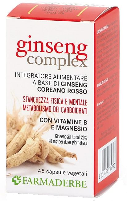 Ginseng Complex 45 Capsule Vegetali