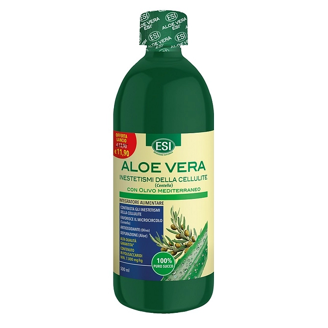 Esi Aloe Vera Cellulite Olivo Succo 500 Ml