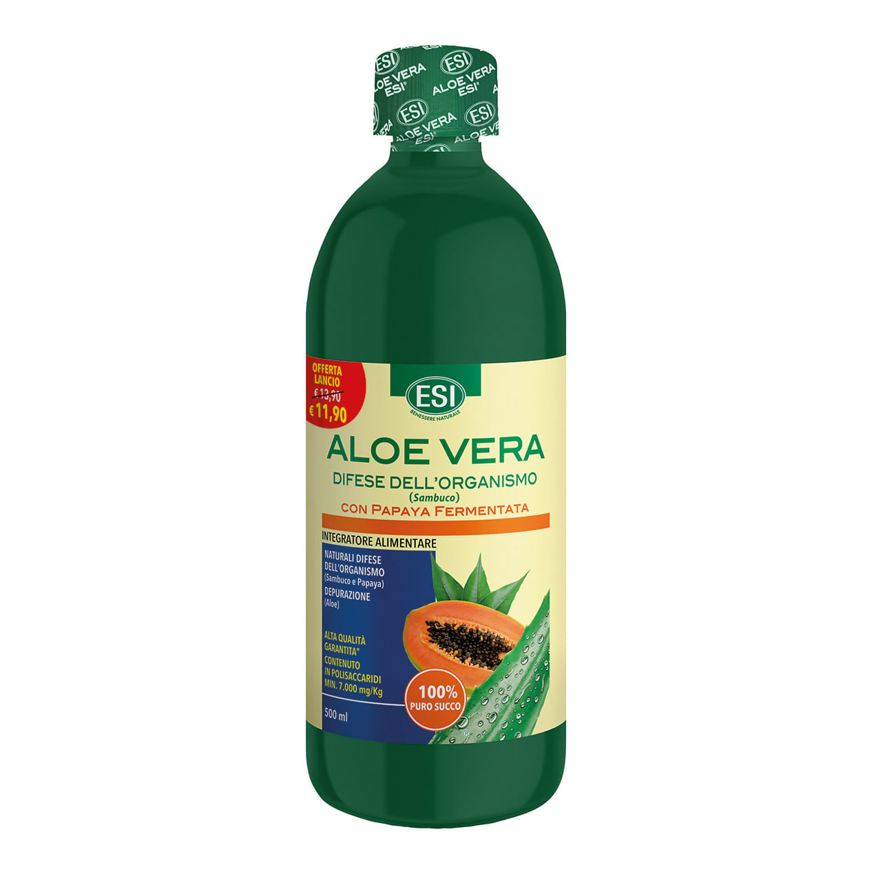 ESI ALOE VERA DIFESE PAPAYA SUCCO 500 ML