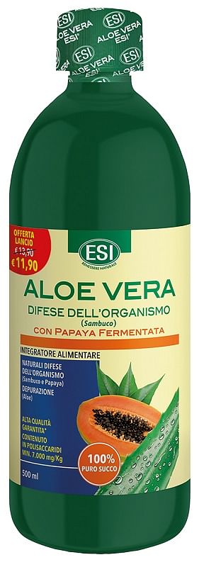 Esi Aloe Vera Difese Papaya Succo 500 Ml