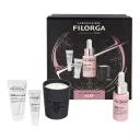 FILORGA XMAS BOX NCEF 2023 1 NCEF SHOT 15 ML + 1 NCEF NIGHT MASK 15 ML + 1 NCEF REVERSE EYES 4 ML + 1 MINI CANDLE