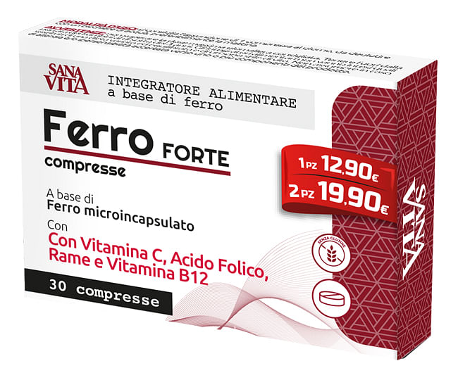 Sanavita Ferro Forte 30 Compresse