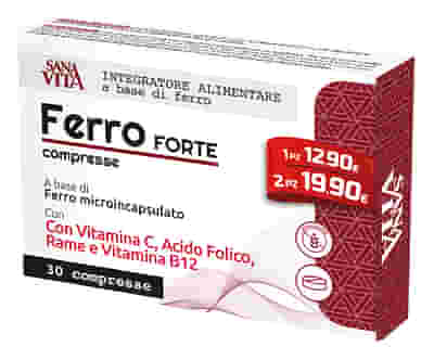 SANAVITA FERRO FORTE 30 COMPRESSE