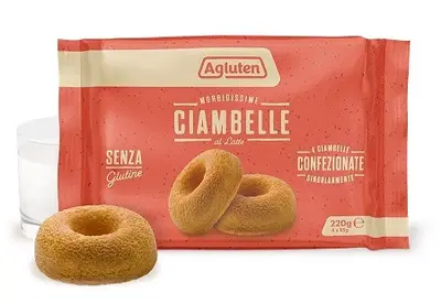 AGLUTEN CIAMBELLE 4 PEZZI DA 55 G AGLUTEN CIAMBELLE 4 PEZZI DA 55 G