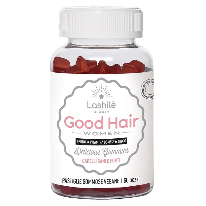 Lashile' Good Hair Women Senza Zuccheri 60 Gummies