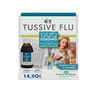 GSE TUSSIVE FLU DUO FLACONE+6 STICK PACK MONODOSE