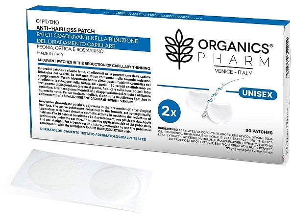 Organics Pharm Anti Hairloss Patch 30 Pezzi