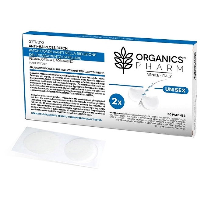 Organics Pharm Anti Hairloss Patch 30 Pezzi