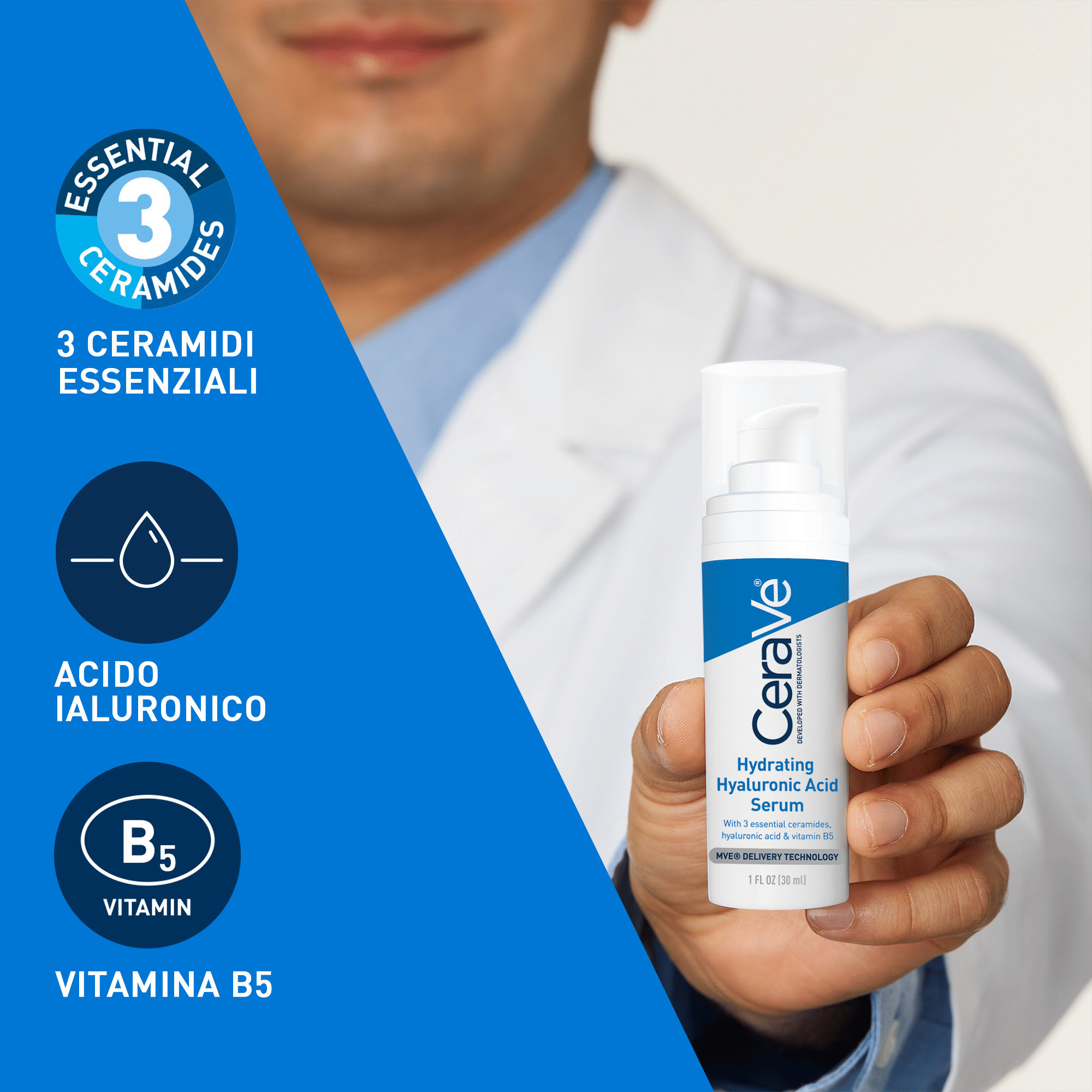 CERAVE SIERO IDRATANTE ACIDO IALURONICO