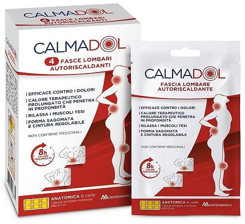 Fascia Lombare Calmadol 4 Pezzi