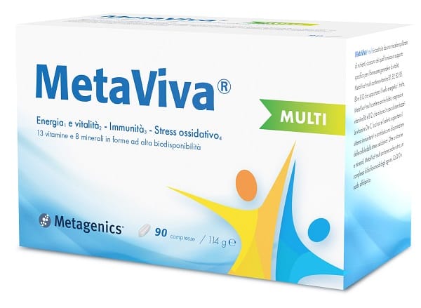 METAVIVA MULTI 90 COMPRESSE SENZA GLUTINE SENZA LATTOSIO