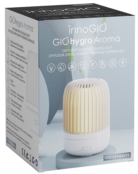 Giohygro Aroma Diffuser Led White