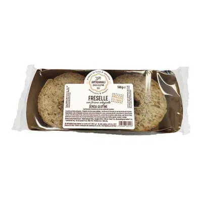 GLI ARTIGIANALI FRESELLE FARINA INTEGRALE 140 G GLI ARTIGIANALI FRESELLE FARINA INTEGRALE 140 G
