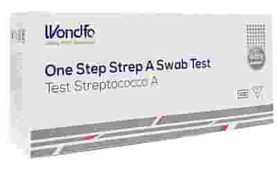 TEST AUTODIAGNOSTICO ONE STEP STREP A RILEVAZIONE QUALITATIVA ANTIGENI STREPTOCOCCO A IN TAMPONE FARINGEO