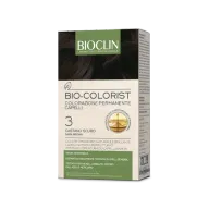 BIOCLIN BIO COLORIST 3 CASTANI SC KIT COMPOSTO DA BIO-COLORIST CREMA COLORANTE CAP 3 50ML+BIO-COLORIST RILEVATORE CREMA 75ML+ BIOCOLOR PROTECT MASCHERA 10ML+ SHAMPOO POSTCOLORE10ML