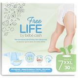 FREELIFE BY BEBECASH XXL TAGLIA 7 15 KG+ 30 PEZZI