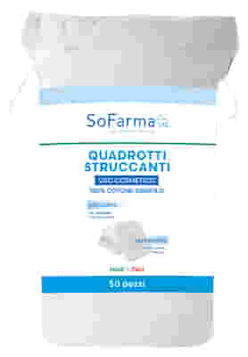 QUADROTTI STRUCCANTI 50 PEZZI SOFARMAPIU'