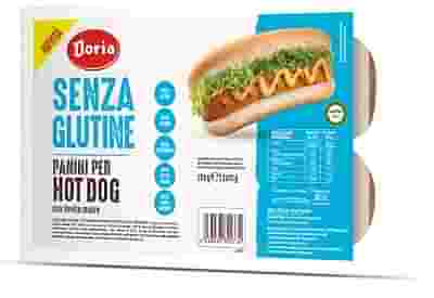 DORIA PANINI PER HOT DOG HB 2 PEZZI DA 75 G