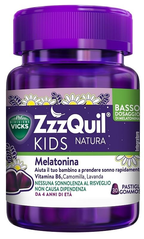 Vicks Zzzquil Kids Natura 30 Pastiglie Gommose