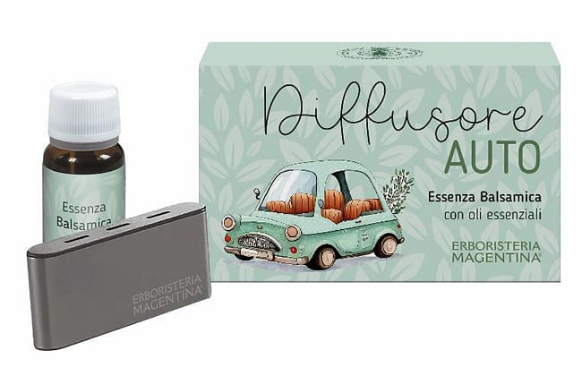 Diffusore Auto + Essenza Balsamica