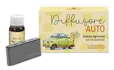 DIFFUSORE AUTO + ESSENZA AGRUMATA