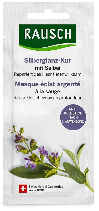 Rausch Maschera Lucentezza Argentea Alla Salvia 15 Ml