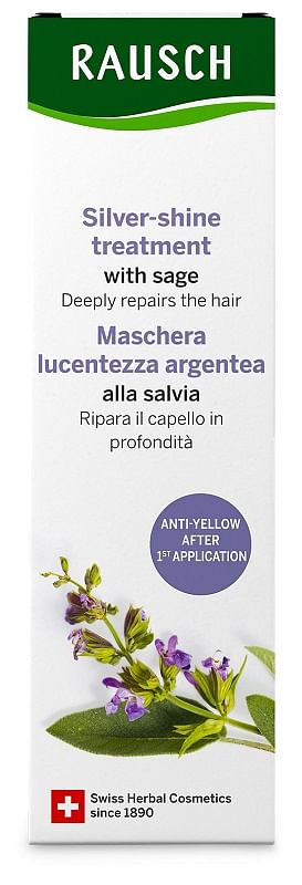 Rausch Maschera Lucentezza Argentea Alla Salvia 100 Ml