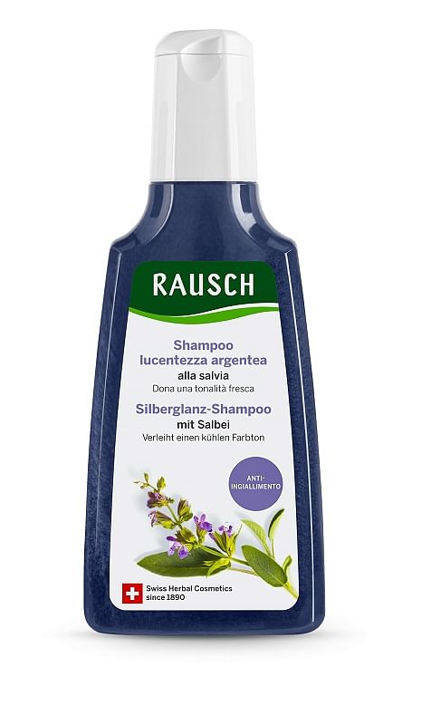 Rausch Shampoo Lucentezza Argentea Alla Salvia 200 Ml